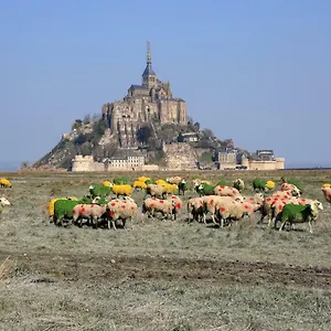 Ferienhaus La Greve Saint Michel Beauvoir (Manche)